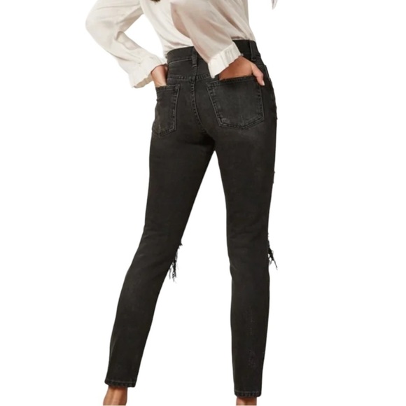 BOYISH Zachary High Rise Distressed Skinny Jeans - Picture 2 of 16